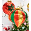 Fóliový balónek Vánoční ozdoba 52 x 45 cm