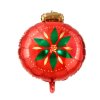 Fóliový balónek Vánoční ozdoba 45 x 45 cm