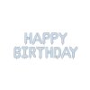 Fóliový balónkový nápis - HAPPY BIRTHDAY- různé barvy