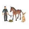 ZooLandia Farma 2 malý set farmář a králík