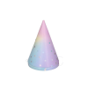 Párty čepičky Pastel 6 ks