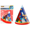 Party čepičky Ježek Sonic 6 ks