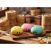 Squishy Dumpling Knedlíčky 3 ks v košíku