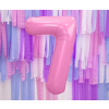 Fóliový balónek 86 cm číslo 7, dvě barvy