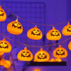 Svítící řetěz Dýně Halloween
