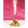 Fontány na dort 26 cm Zlaté 4 ks