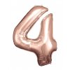 Fóliový balónek  86 cm číslice 4 - barevné varianty