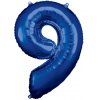 86 cm balónek číslice 9 - barevné varianty