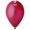 #047 Kulatý latexový balónek 26 cm - Burgundy