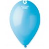 #009 Kulatý latexový balónek 26 cm - Světle modrá