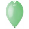 #077 Kulatý latexový balónek 26 cm - Mátová zelená