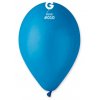 #010 Kulatý latexový balónek 30 cm - Modrá