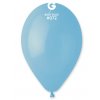 #072 Kulatý latexový balónek 30 cm - Baby modrá