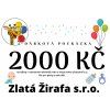 Dárková poukázka - 2000Kč