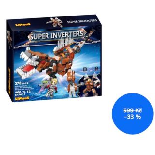 🦖 ROBOT NEBO DINOSAURUS? S LINOOS MŮŽEŠ MÍT OBÉ! 🤖 Hledáte stavebnici, která rozproudí fantazii a nabídne hodiny...