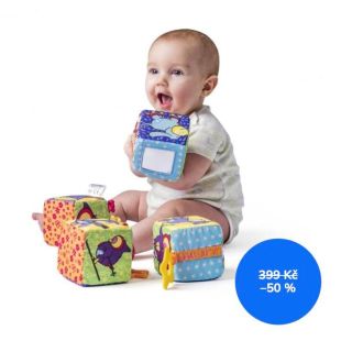 🧸 MOJE PRVNÍ STAVĚNÍ: MĚKKÉ TEXTILNÍ KOSTKY PRO NEJMENŠÍ OBJEVITELE! ✨ Hledáte pro své miminko hračku, která zabaví, naučí...