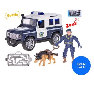 🚔 POLICEJNÍ DODÁVKA 17 CM: AKCE SE SVĚTLEM, ZVUKEM A DOPLŇKY 🚨👮‍♂️ Hledáte ideální hračku pro malého strážce zákona? Tato...