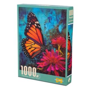 🧩 PUZZLE MOTÝL (1000 DÍLKŮ): UMĚNÍ V KAŽDÉM DÍLKU! 🦋✨ Ponořte se do fascinujícího světa barev s exkluzivním puzzlem Motýl...