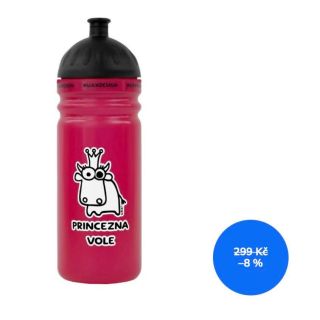 👑 ZDRAVÁ LAHEV UAX – PRINCEZNA VOLE (0,7 L) 🦄💧 Zapomeňte na nudné lahve! Spojení české kvality Zdravé lahve a ikonického...