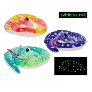 🐍 PLYŠOVÝ HAD SVÍTÍCÍ VE TMĚ – TŘI BARVY 🌟🌙 Hledáte pro své děti něco výjimečného? Tento plyšový had kombinuje oblíbenou...