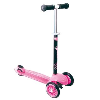 🛴 DĚTSKÁ KOLOBĚŽKA RŮŽOVÁ – KOLA 120 MM A 80 MM ✨🌸 Tato koloběžka je navržena pro malé jezdkyně, které chtějí brázdit...