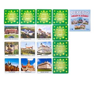 🏰 PEXESO – HRADY A ZÁMKY (64 KARET) ✨🏰 Cesta za historií: Klasická paměťová hra, která vás provede po nejkrásnějších...