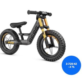 BERG Biky Cross Grey je stylové, lehoučké a maximálně bezpečné terénní odrážedlo, se kterým bude každý výlet do přírody i...
