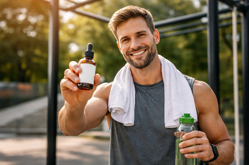 CBD pre športovcov a fyzickú regeneráciu