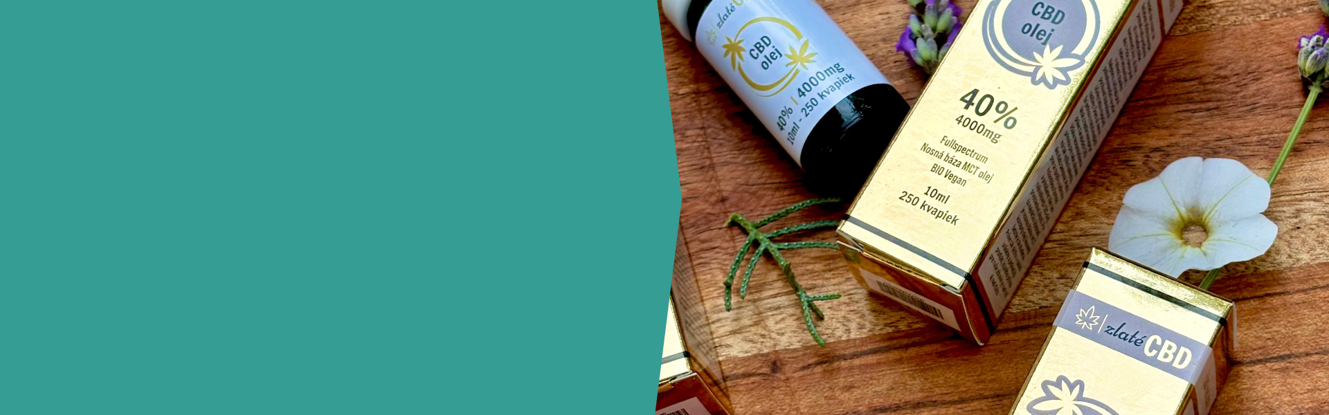 ULTRA ZLATÝ 40% CBD OLEJ