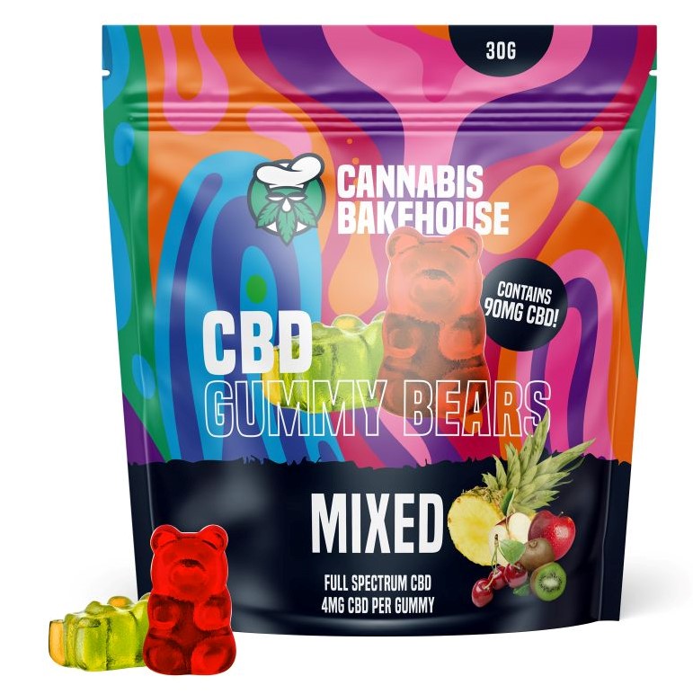 CBD cukríky gumený medvedíkovia 100g