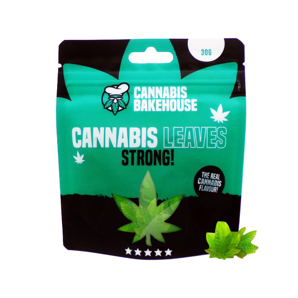 CBD cukríky marihuanove listy 30g