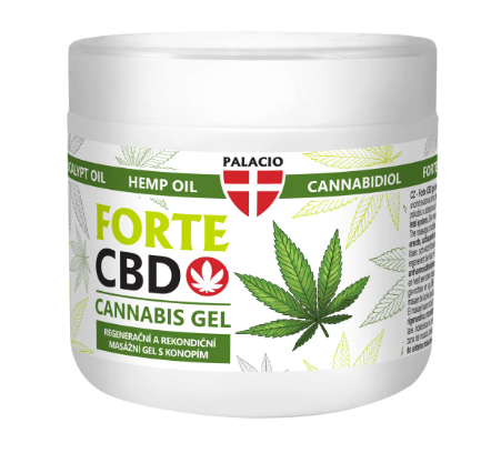 CBD Masážny gél Forte proti bolesti 600 ml