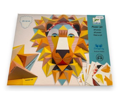 Djeco 3D tvorenie lev