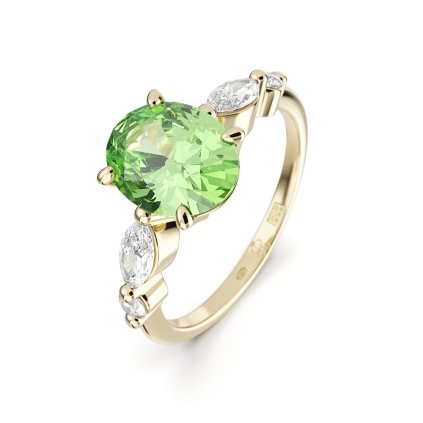 Prsten Lukas Peridot z2