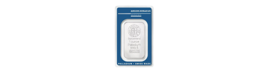 Palladiové investiční slitky