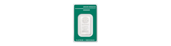 Platinové investiční slitky