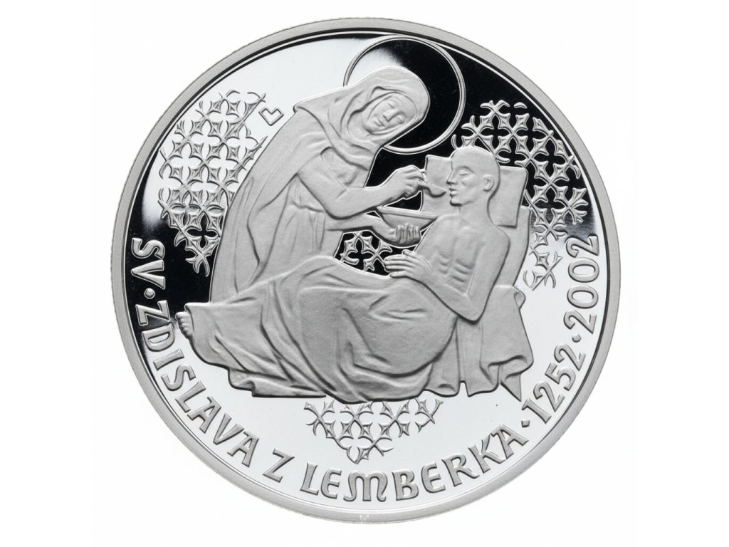 200 Kč Úmrtí sv. Zdislavy z Lemberka 2002 proof A