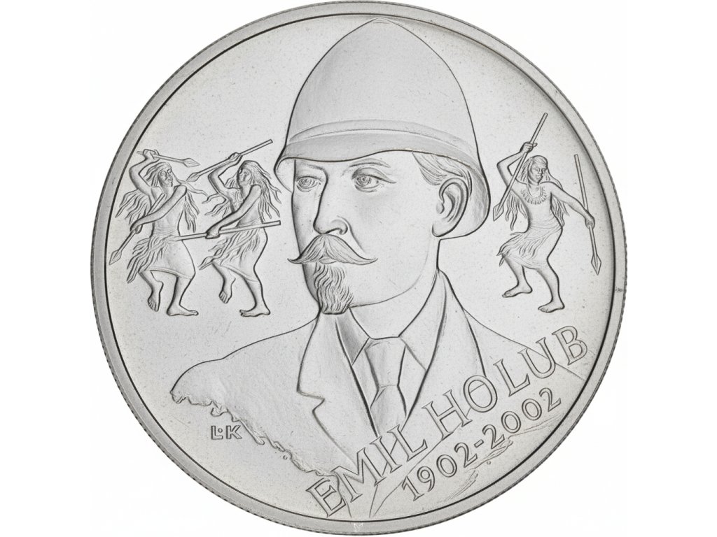 200 Kč Úmrtí Emila Holuba 2002 BK A