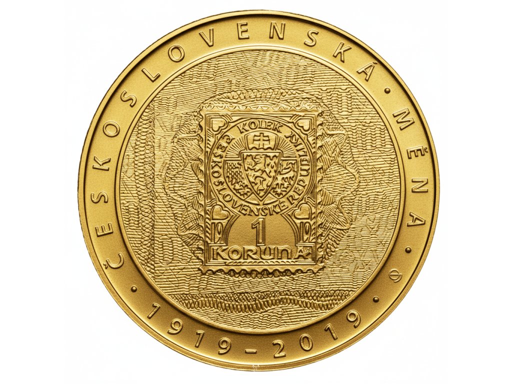 Zavedení československé měny 2019 BK A