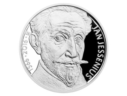 Stříbrná mince 200 Kč Jan Jessenius 2016 proof