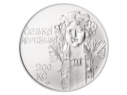 Stříbrná mince 200 Kč Otevření Obecního domu v Praze 2012 standard