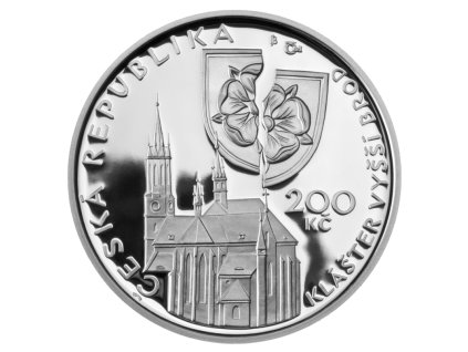 Stříbrná mince 200 Kč Petr Vok z Rožmberka 2011 proof