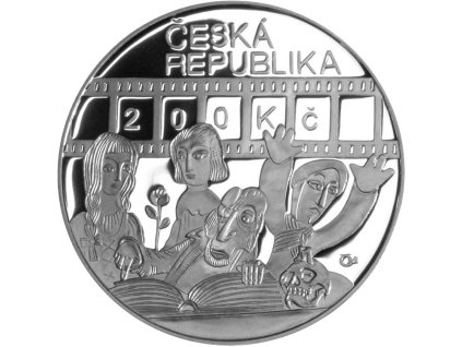 200 Kč Karel Zeman 2010 proof