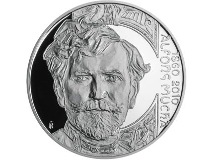 200 Kč Alfons Mucha 2010 proof