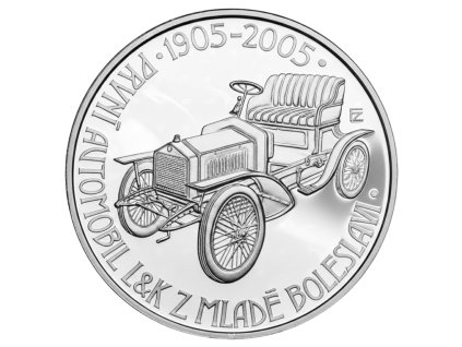 Výroby prvního automobilu v Mladé Boleslavi 2005 proof A