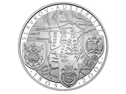 Bitvy u Slavkova (bitva tří císařů) 2005 proof A