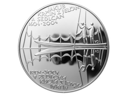 Úmrtí Jakuba Krčína z Jelčan a Sedlčan 2004 proof A