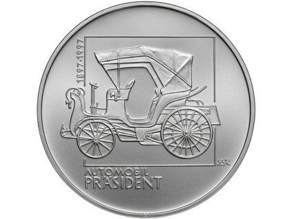 Výroba prvního osobního automobilu ve střední Evropě Präsident 1997 BK A