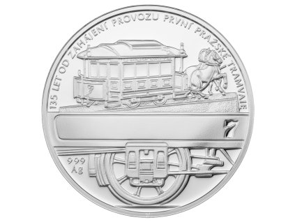 Zahájení provozu první koněspřežné městské tramvaje v Brně 1994 proof A