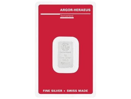 stribrny slitek Argor Heraeus SA 5g A
